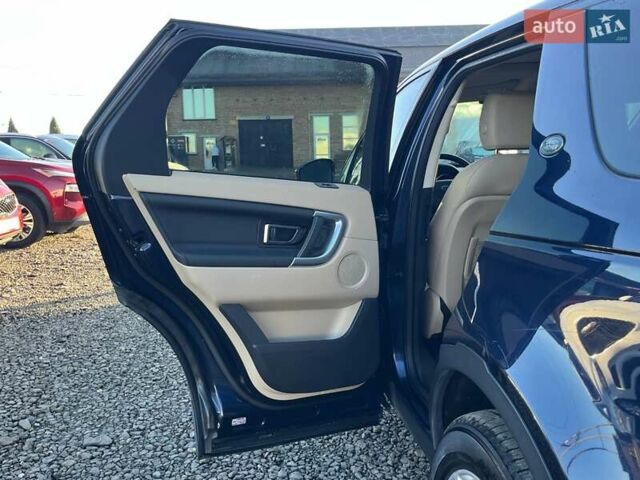 Синий Ленд Ровер Discovery Sport, объемом двигателя 2 л и пробегом 195 тыс. км за 10600 $, фото 27 на Automoto.ua