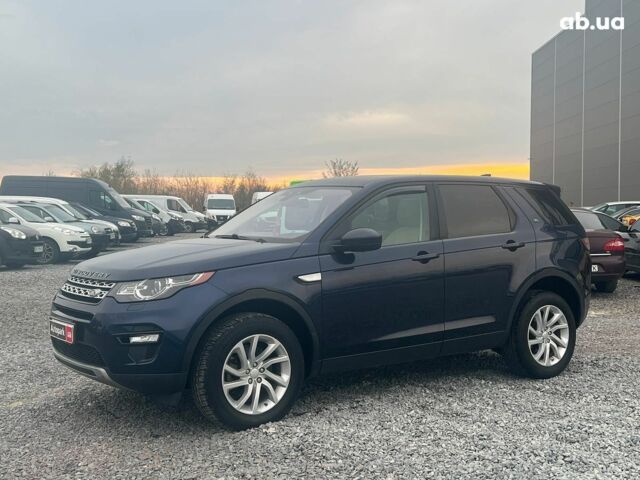 Синий Ленд Ровер Discovery Sport, объемом двигателя 2 л и пробегом 106 тыс. км за 18590 $, фото 4 на Automoto.ua