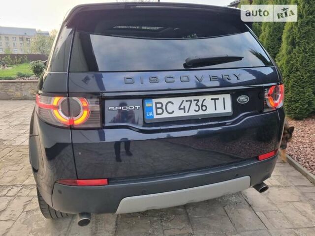 Синий Ленд Ровер Discovery Sport, объемом двигателя 2 л и пробегом 227 тыс. км за 19500 $, фото 5 на Automoto.ua