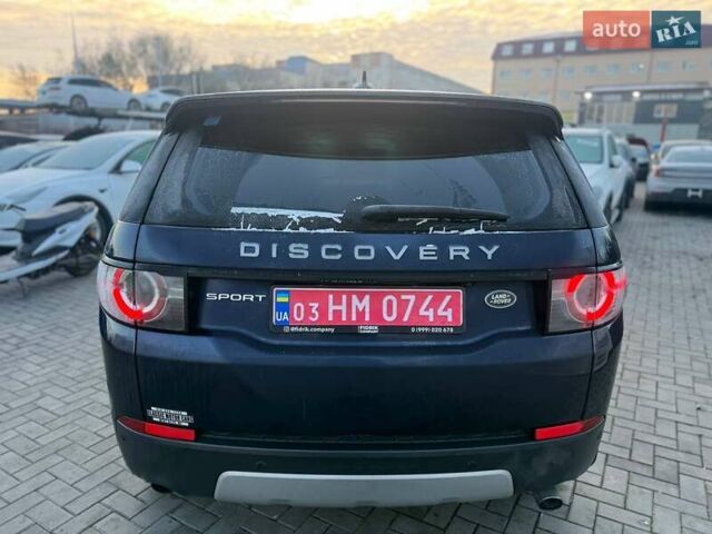 Синий Ленд Ровер Discovery Sport, объемом двигателя 2 л и пробегом 215 тыс. км за 11900 $, фото 12 на Automoto.ua