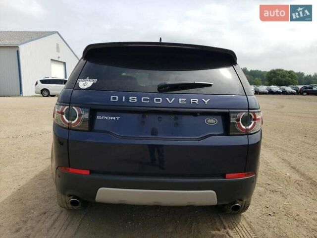 Синий Ленд Ровер Discovery Sport, объемом двигателя 2 л и пробегом 112 тыс. км за 2900 $, фото 5 на Automoto.ua