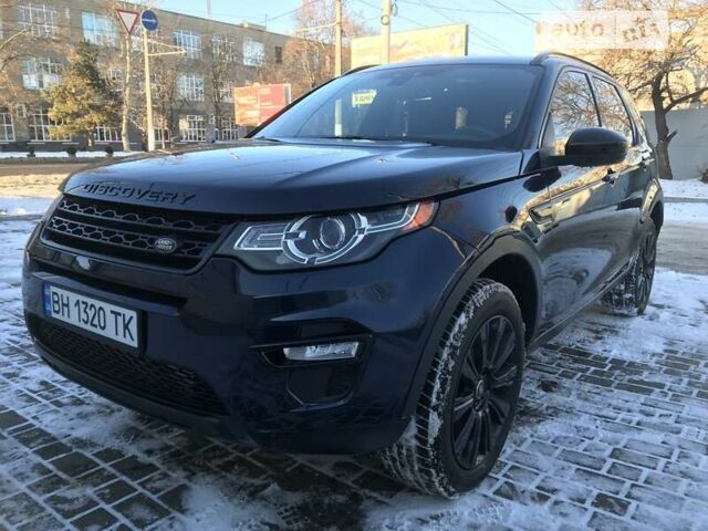 Синий Ленд Ровер Discovery Sport, объемом двигателя 2 л и пробегом 152 тыс. км за 17800 $, фото 2 на Automoto.ua