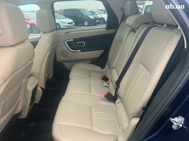 Синий Ленд Ровер Discovery Sport, объемом двигателя 2 л и пробегом 106 тыс. км за 18590 $, фото 30 на Automoto.ua