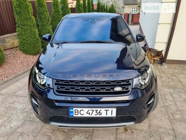 Синій Ленд Ровер Discovery Sport, об'ємом двигуна 2 л та пробігом 227 тис. км за 19500 $, фото 3 на Automoto.ua