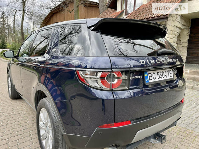 Синий Ленд Ровер Discovery Sport, объемом двигателя 2 л и пробегом 150 тыс. км за 16100 $, фото 16 на Automoto.ua