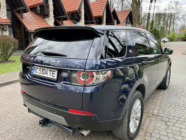 Синий Ленд Ровер Discovery Sport, объемом двигателя 2 л и пробегом 150 тыс. км за 16100 $, фото 4 на Automoto.ua