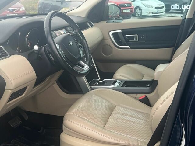 Синий Ленд Ровер Discovery Sport, объемом двигателя 2 л и пробегом 106 тыс. км за 18590 $, фото 19 на Automoto.ua