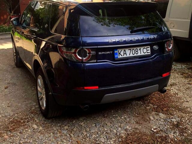 Синій Ленд Ровер Discovery Sport, об'ємом двигуна 2 л та пробігом 118 тис. км за 23000 $, фото 2 на Automoto.ua