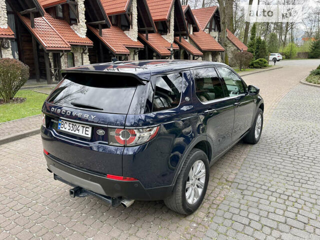 Синий Ленд Ровер Discovery Sport, объемом двигателя 2 л и пробегом 150 тыс. км за 16100 $, фото 11 на Automoto.ua