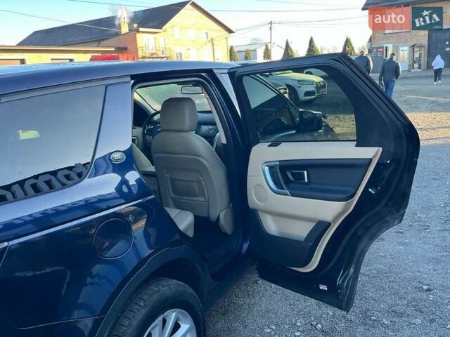 Синий Ленд Ровер Discovery Sport, объемом двигателя 2 л и пробегом 195 тыс. км за 10600 $, фото 22 на Automoto.ua