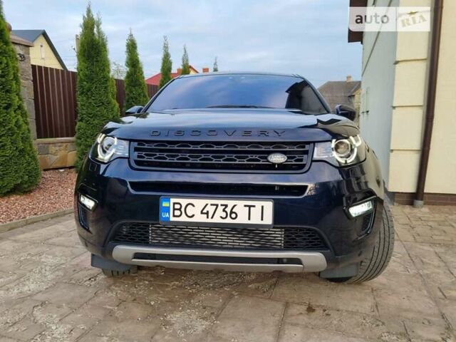 Синий Ленд Ровер Discovery Sport, объемом двигателя 2 л и пробегом 227 тыс. км за 19500 $, фото 1 на Automoto.ua