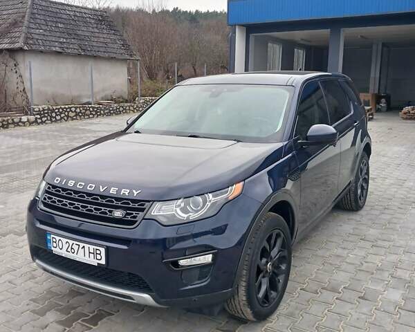 Синій Ленд Ровер Discovery Sport, об'ємом двигуна 2 л та пробігом 139 тис. км за 14950 $, фото 2 на Automoto.ua