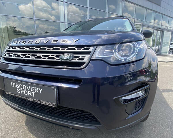 Синий Ленд Ровер Discovery Sport, объемом двигателя 2.2 л и пробегом 196 тыс. км за 21900 $, фото 2 на Automoto.ua