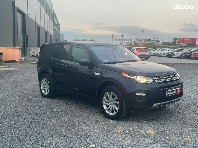 Синий Ленд Ровер Discovery Sport, объемом двигателя 2 л и пробегом 106 тыс. км за 18590 $, фото 13 на Automoto.ua
