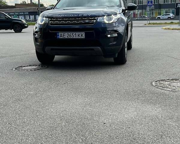 Синий Ленд Ровер Discovery Sport, объемом двигателя 2 л и пробегом 151 тыс. км за 26700 $, фото 1 на Automoto.ua