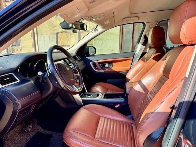 Синий Ленд Ровер Discovery Sport, объемом двигателя 2 л и пробегом 89 тыс. км за 21000 $, фото 7 на Automoto.ua