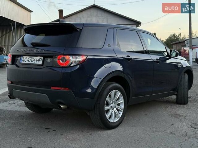 Синій Ленд Ровер Discovery Sport, об'ємом двигуна 2 л та пробігом 153 тис. км за 14900 $, фото 4 на Automoto.ua