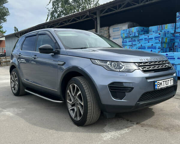 Синий Ленд Ровер Discovery Sport, объемом двигателя 2 л и пробегом 123 тыс. км за 22200 $, фото 1 на Automoto.ua