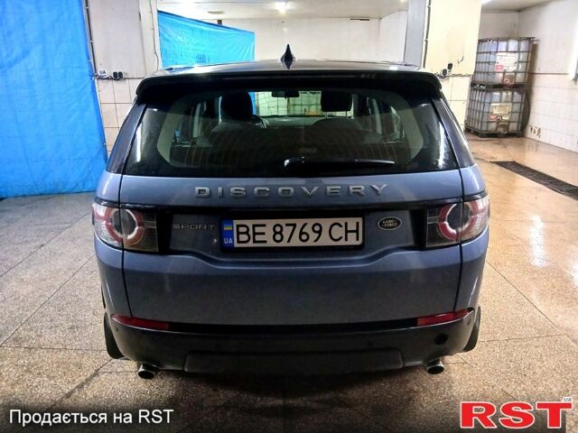 Синій Ленд Ровер Discovery Sport, об'ємом двигуна 2 л та пробігом 650 тис. км за 17000 $, фото 4 на Automoto.ua