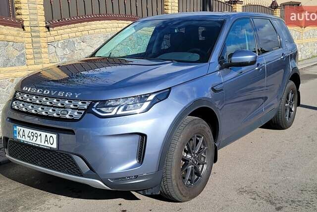 Синий Ленд Ровер Discovery Sport, объемом двигателя 2 л и пробегом 81 тыс. км за 27000 $, фото 1 на Automoto.ua