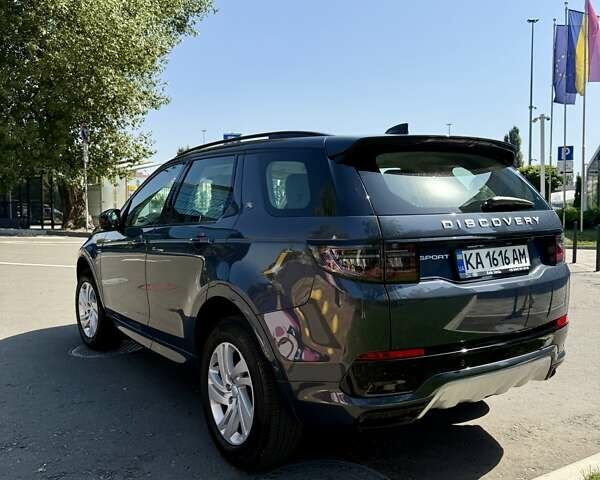 Синий Ленд Ровер Discovery Sport, объемом двигателя 2 л и пробегом 21 тыс. км за 55000 $, фото 4 на Automoto.ua