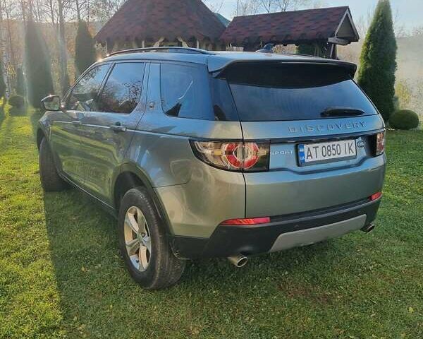 Зеленый Ленд Ровер Discovery Sport, объемом двигателя 2 л и пробегом 182 тыс. км за 18300 $, фото 1 на Automoto.ua