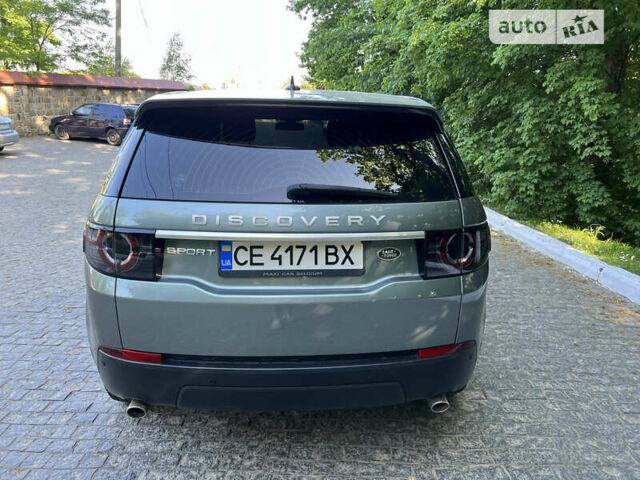 Зеленый Ленд Ровер Discovery Sport, объемом двигателя 2 л и пробегом 115 тыс. км за 19900 $, фото 16 на Automoto.ua