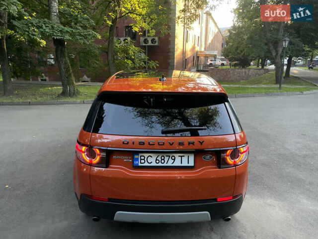 Помаранчевий Ленд Ровер Discovery Sport, об'ємом двигуна 2 л та пробігом 80 тис. км за 25999 $, фото 7 на Automoto.ua
