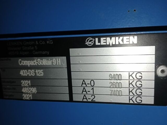 Синий Лемкен Compact-Solitair, объемом двигателя 0 л и пробегом 0 тыс. км за 60000 $, фото 6 на Automoto.ua