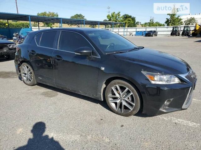 Черный Лексус СТ, объемом двигателя 1.8 л и пробегом 164 тыс. км за 2800 $, фото 4 на Automoto.ua