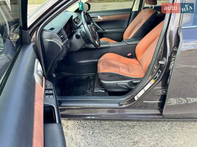 Коричневый Лексус СТ, объемом двигателя 1.8 л и пробегом 165 тыс. км за 14700 $, фото 9 на Automoto.ua