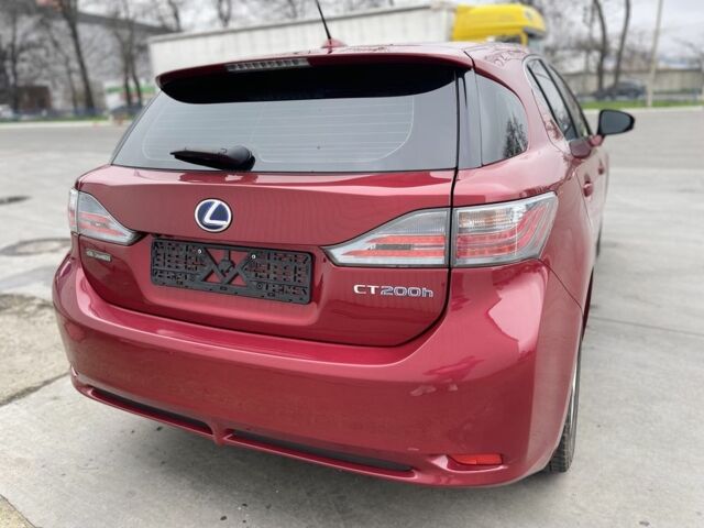 Червоний Лексус СТ, об'ємом двигуна 1.8 л та пробігом 93 тис. км за 14100 $, фото 4 на Automoto.ua