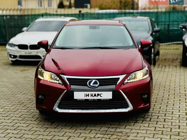 Червоний Лексус СТ, об'ємом двигуна 1.8 л та пробігом 189 тис. км за 13100 $, фото 1 на Automoto.ua