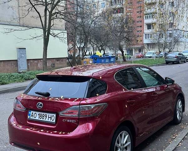 Червоний Лексус СТ, об'ємом двигуна 1.8 л та пробігом 209 тис. км за 20925 $, фото 8 на Automoto.ua