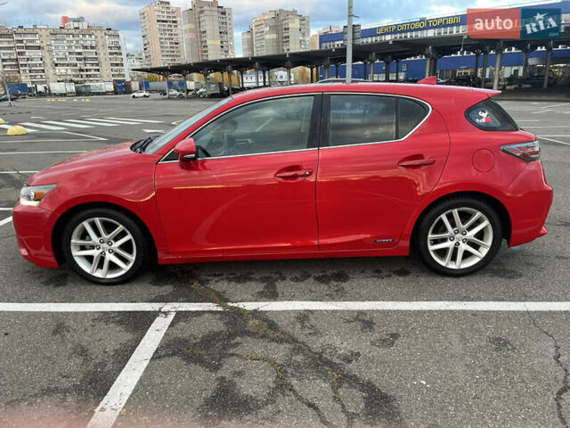 Лексус СТ 2014 в Киеве на Automoto.ua Красный Лексус СТ, объемом двигателя 1.8 л и пробегом 180 тыс. км за 12600 $, фото 2 на Automoto.ua