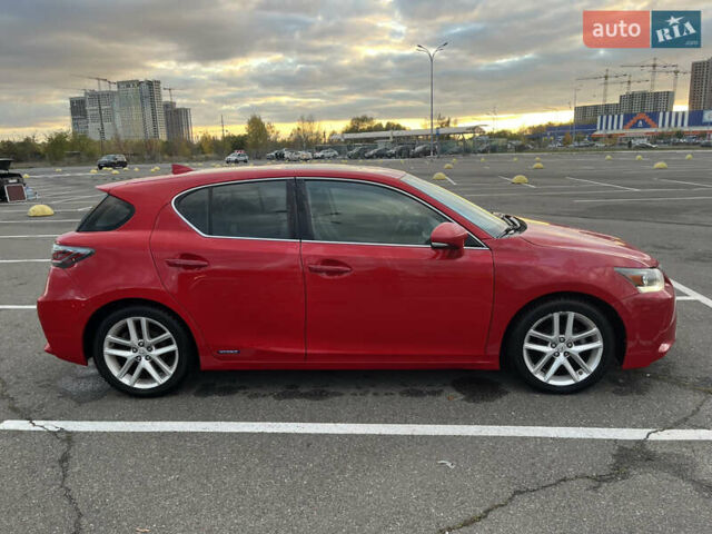 Лексус СТ 2014 в Киеве на Automoto.ua Красный Лексус СТ, объемом двигателя 1.8 л и пробегом 180 тыс. км за 12600 $, фото 8 на Automoto.ua