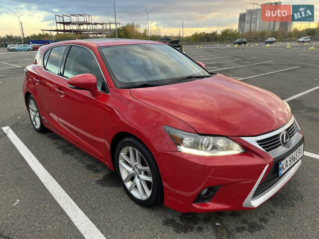 Лексус СТ 2014 в Киеве на Automoto.ua Красный Лексус СТ, объемом двигателя 1.8 л и пробегом 180 тыс. км за 12600 $, фото 6 на Automoto.ua