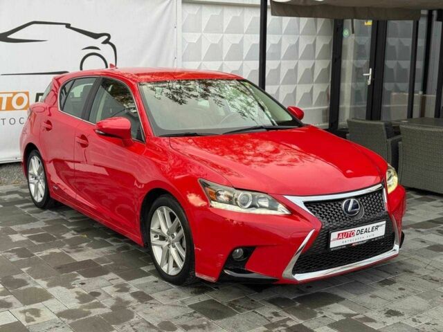 Красный Лексус СТ, объемом двигателя 1.8 л и пробегом 98 тыс. км за 14900 $, фото 9 на Automoto.ua