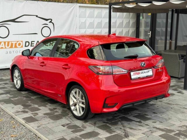 Красный Лексус СТ, объемом двигателя 1.8 л и пробегом 98 тыс. км за 14900 $, фото 4 на Automoto.ua
