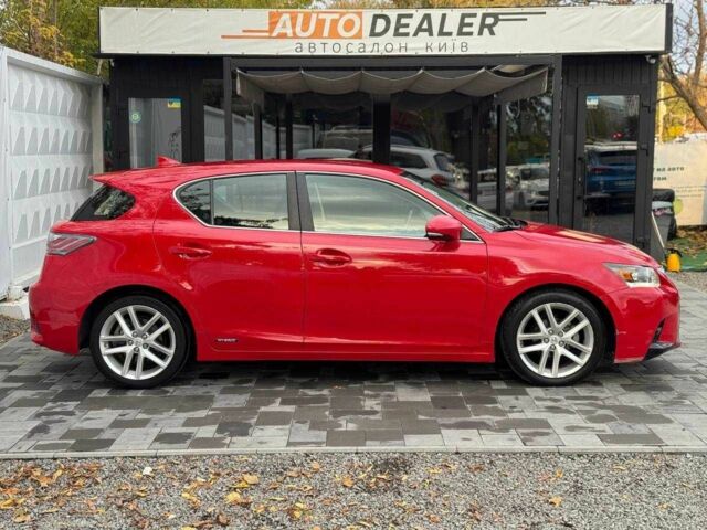 Красный Лексус СТ, объемом двигателя 1.8 л и пробегом 98 тыс. км за 14900 $, фото 7 на Automoto.ua