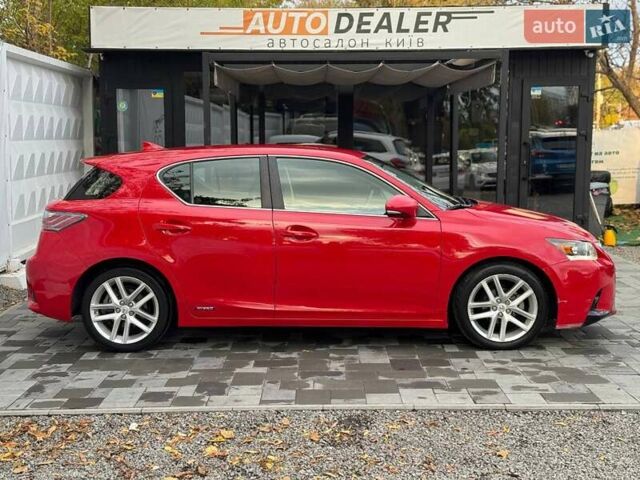Красный Лексус СТ, объемом двигателя 1.8 л и пробегом 98 тыс. км за 14900 $, фото 10 на Automoto.ua