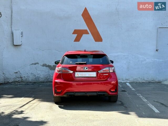 Красный Лексус СТ, объемом двигателя 1.8 л и пробегом 164 тыс. км за 16490 $, фото 19 на Automoto.ua