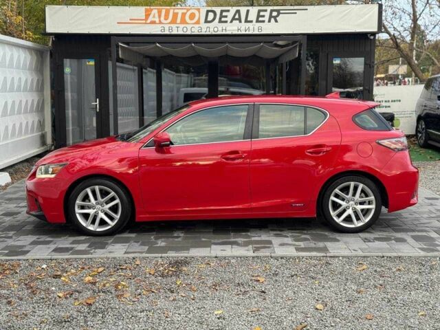 Красный Лексус СТ, объемом двигателя 1.8 л и пробегом 98 тыс. км за 14900 $, фото 3 на Automoto.ua