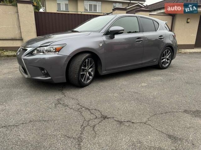 Серый Лексус СТ, объемом двигателя 1.8 л и пробегом 184 тыс. км за 18500 $, фото 1 на Automoto.ua