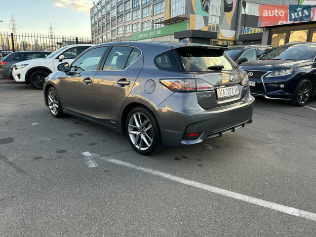 Серый Лексус СТ, объемом двигателя 1.8 л и пробегом 117 тыс. км за 15999 $, фото 5 на Automoto.ua
