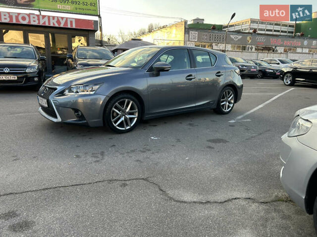 Серый Лексус СТ, объемом двигателя 1.8 л и пробегом 117 тыс. км за 15999 $, фото 3 на Automoto.ua