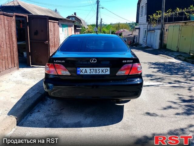 Черный Лексус ЕС, объемом двигателя 3 л и пробегом 235 тыс. км за 6000 $, фото 1 на Automoto.ua