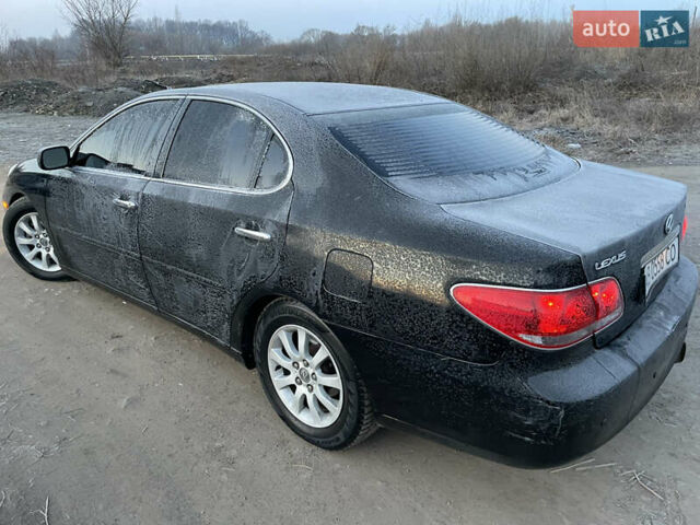 Черный Лексус ЕС, объемом двигателя 3 л и пробегом 355 тыс. км за 6000 $, фото 10 на Automoto.ua