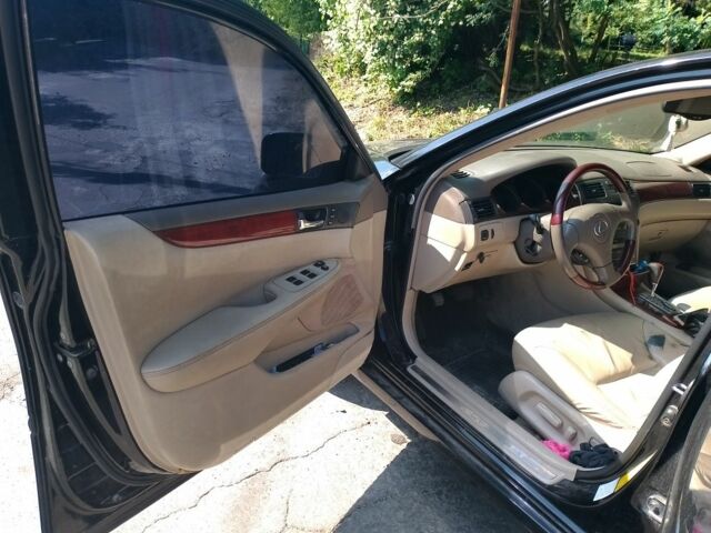 Черный Лексус ЕС, объемом двигателя 3 л и пробегом 230 тыс. км за 6000 $, фото 12 на Automoto.ua