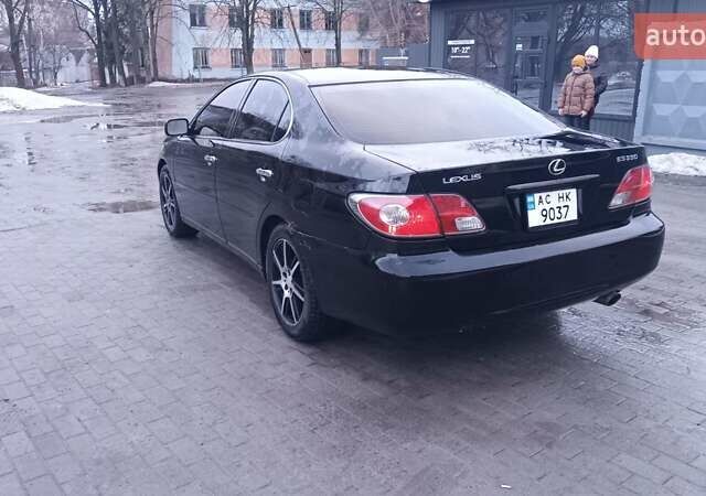 Чорний Лексус ЕС, об'ємом двигуна 3 л та пробігом 353 тис. км за 4750 $, фото 9 на Automoto.ua